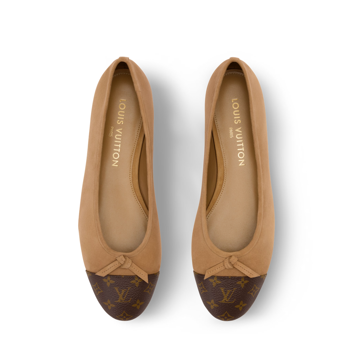 Women's Darling Ballerina Brown Monogram Canvas Lambskin 1AJLRL