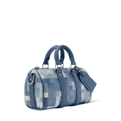 Men's Keepall 25 Bandoulière Mini Bag Indigo