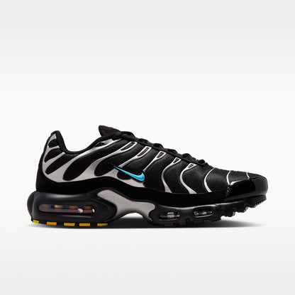 Air Max Plus Premium Men's Shoes, Black/Chrome/Gamma Blue