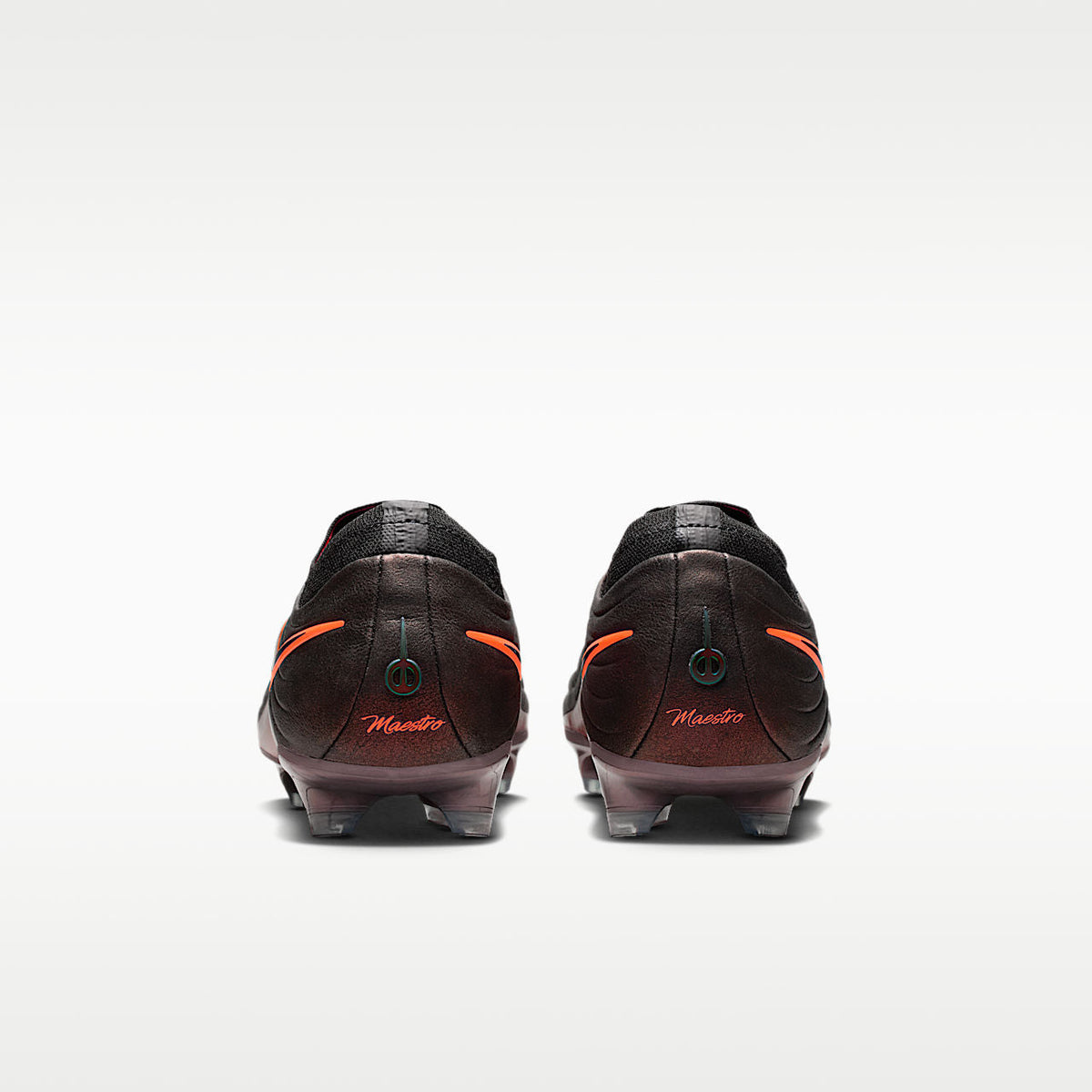 Tiempo Maestro Elite LV8 Firm-Ground Soccer Cleats Black/Hyper Crimson/Laser Orange
