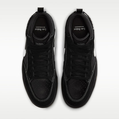 Unisex SB React Leo Skate Shoes Black/Gum Light Brown/White