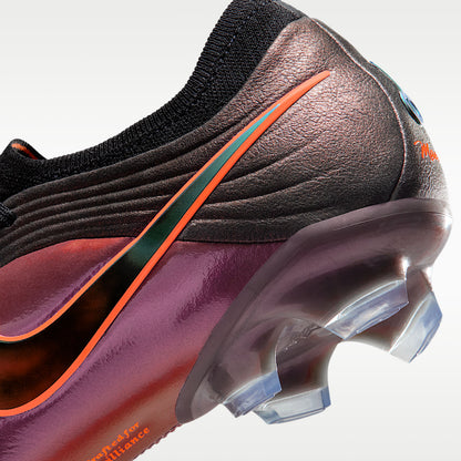 Tiempo Maestro Elite LV8 Firm-Ground Soccer Cleats Black/Hyper Crimson/Laser Orange