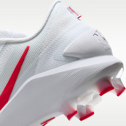 Unisex Diamond Showcase MCS Baseball Cleats Cushlon Midsole White/University Red