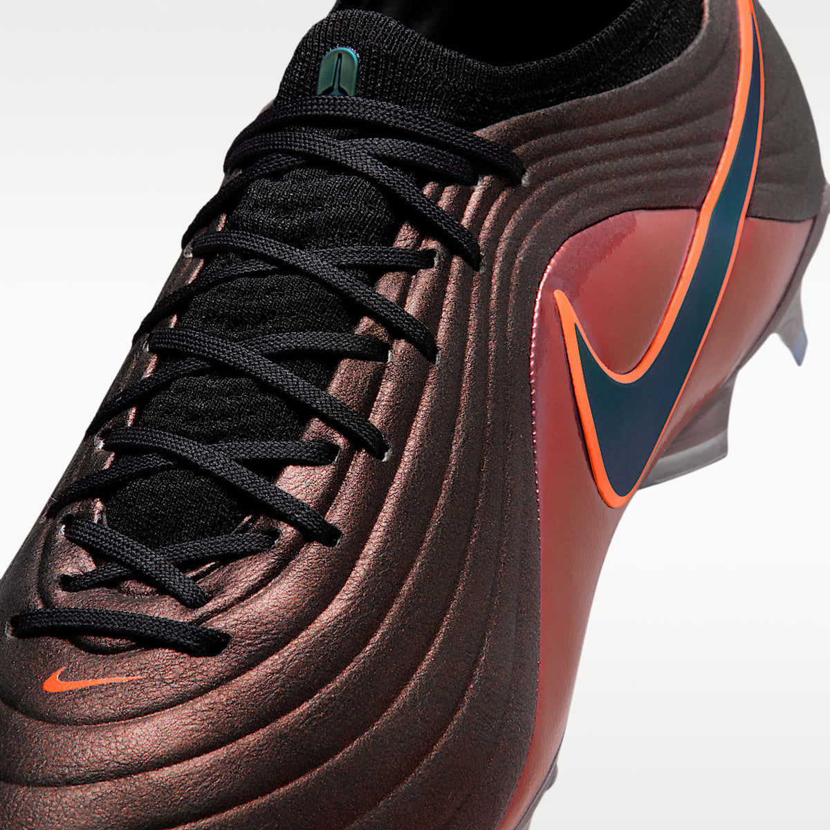 Tiempo Maestro Elite LV8 Firm-Ground Soccer Cleats Black/Hyper Crimson/Laser Orange