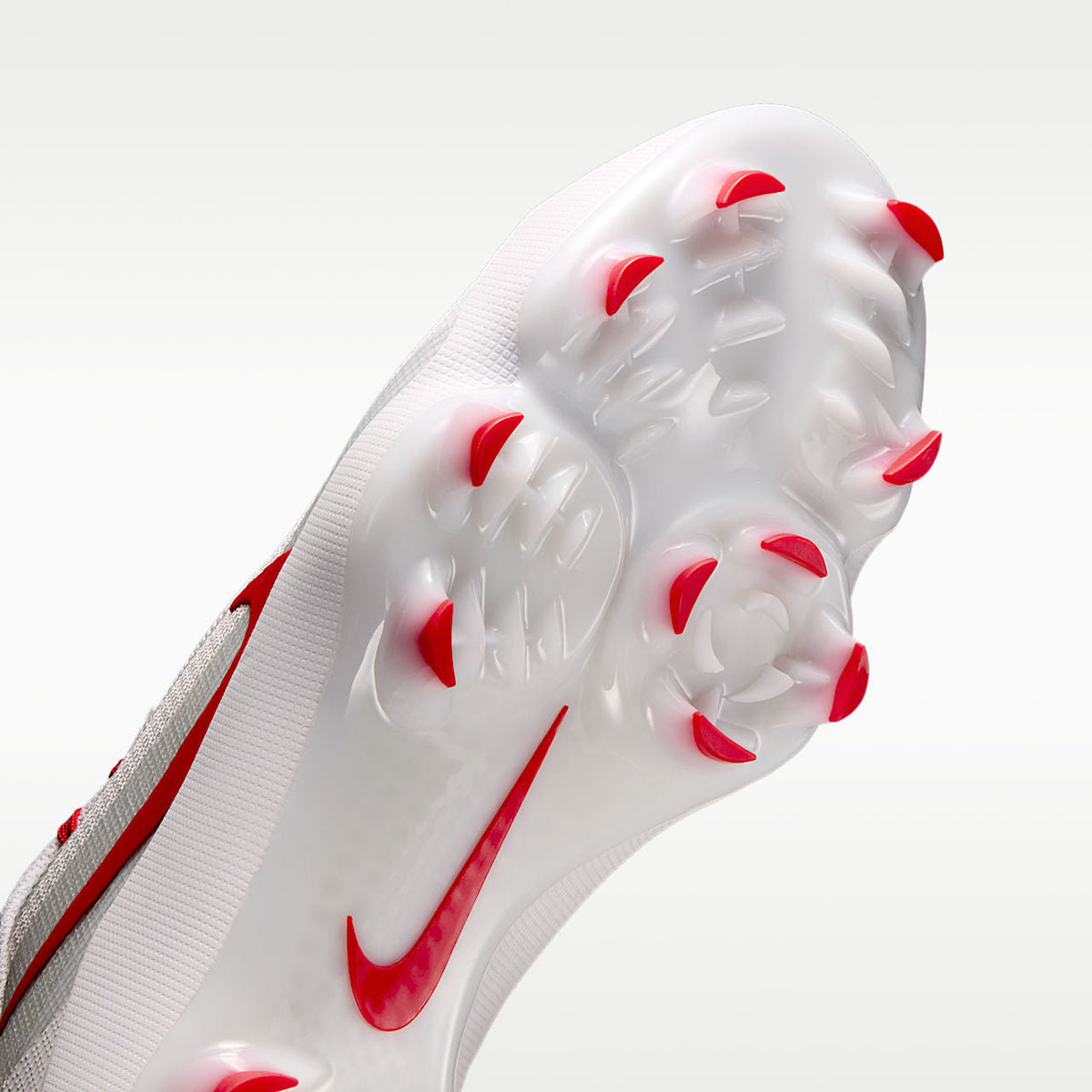 Unisex Diamond Showcase MCS Baseball Cleats White/University Red