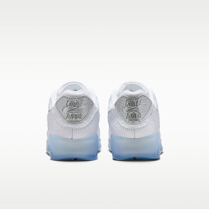 Air Max Terrascape 90 Men's Shoes Leather White Blue Tint Pure Platinum Chrome