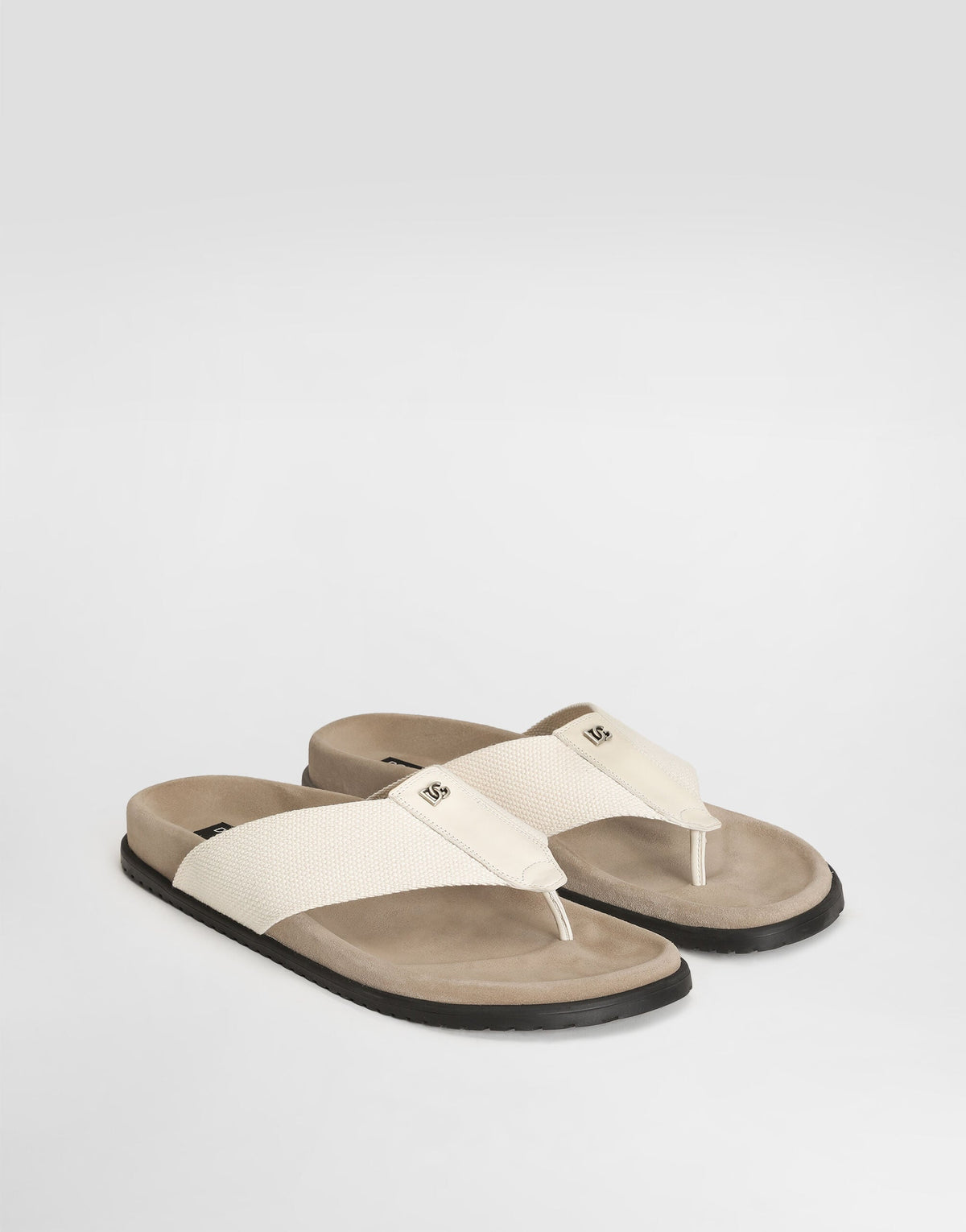 Men's Logo Flip Flops DG Casual Shape Vintage Palladium Neutral