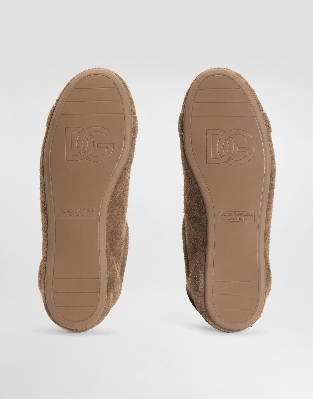 Portofino Soft Split Leather Men's Sneakers Brown