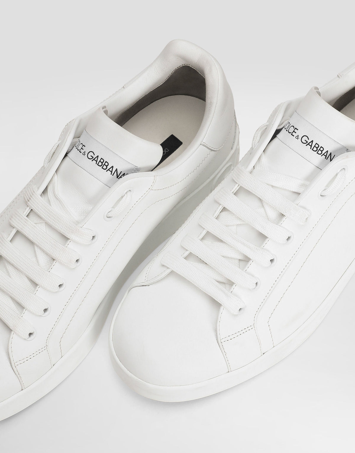 Portofino Calfskin Sneakers White