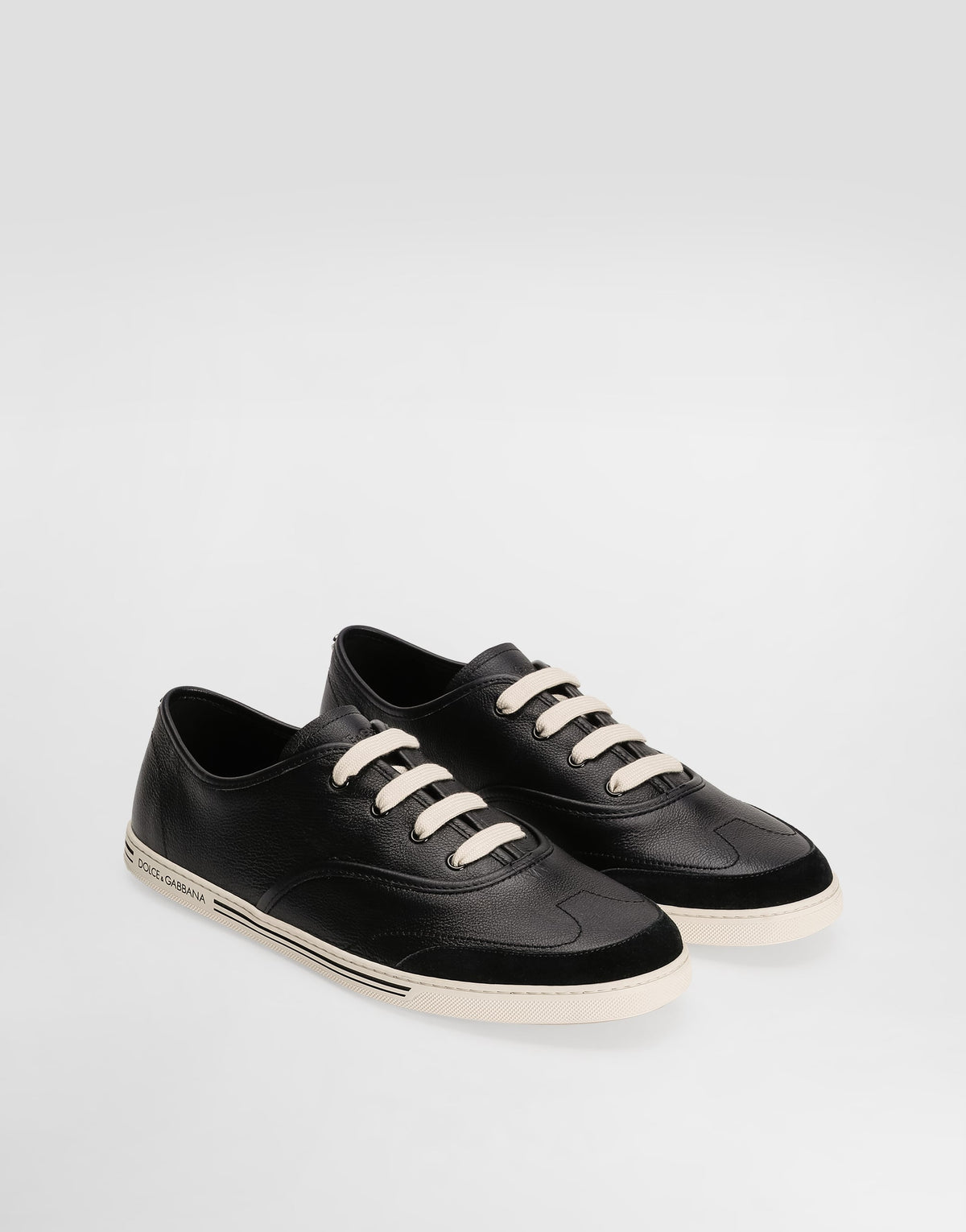 Men's Saint Tropez Calfskin Sneakers Black