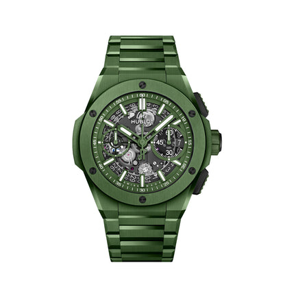 HB Big Bang INTEGRATED GREEN CERAMIC Ref# 451.GX.5220.GX