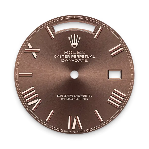 Day-Date 40 Everose Gold Chocolate Roman Numeral Dial - Ref. 228235-0002