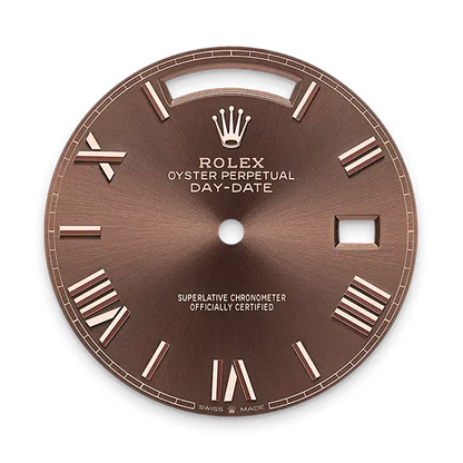 Day-Date 40 Everose Gold Chocolate Roman Numeral Dial - Ref. 228235-0002