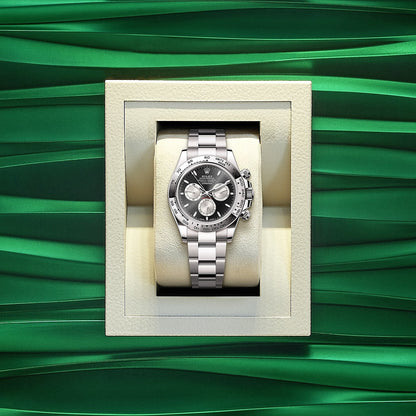 Cosmograph Daytona 40mm, 18k White Gold, Ref# 126509-0001