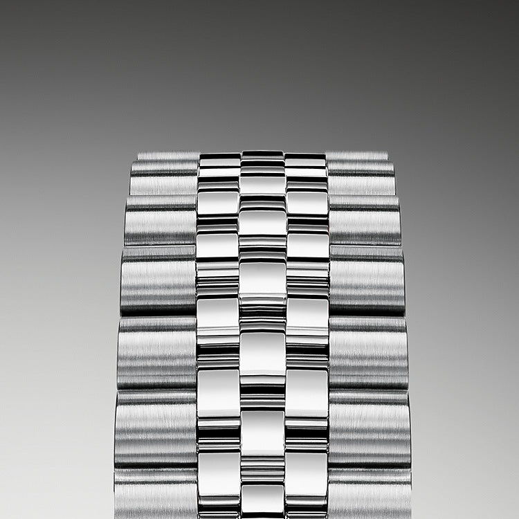 Datejust 31, Oystersteel, 18kt White Gold and diamonds, Ref# 278384RBR-0016
