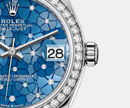Datejust 31mm, 18k White Gold and Diamonds, Ref# 278289rbr-0025