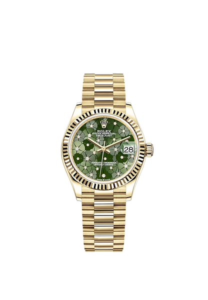 Datejust 31mm, 18k Yellow Gold and Diamonds, Ref# 278278-0046