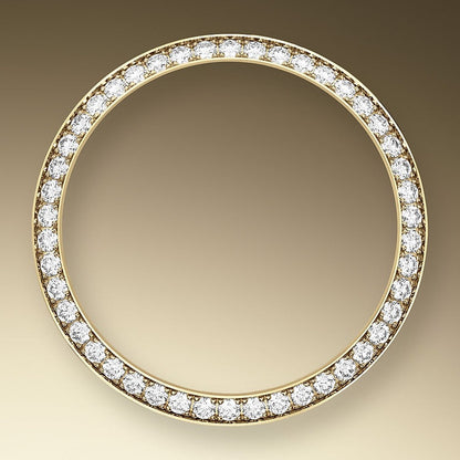 Datejust 31mm, 18k Yellow Gold and Diamonds, Ref# 278288rbr-0038