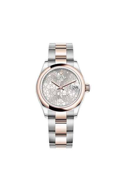 Datejust 31mm, Oystersteel and 18k Everose Gold and Diamonds, Ref# 278241-0031