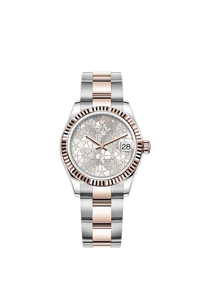 Datejust 31mm, Oystersteel and 18k Everose Gold and Diamonds, Ref# 278271-0031