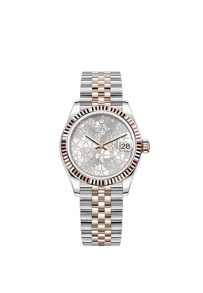 Datejust 31mm, Oystersteel and 18k Everose Gold and Diamonds, Ref# 278271-0032