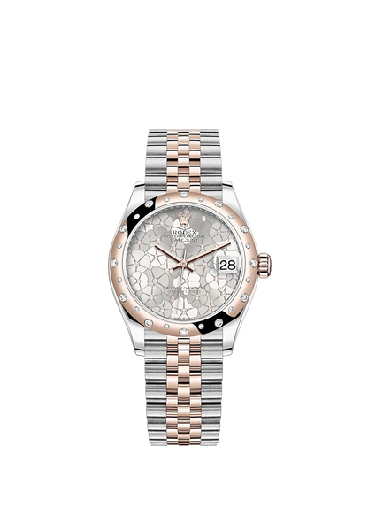 Datejust 31mm, Oystersteel and 18k Everose Gold with Diamonds, Ref# 278341rbr-0032