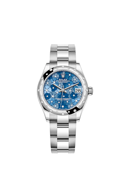 Datejust 31mm, Oystersteel and 18k White Gold with Diamonds, Ref# 278344rbr-0037