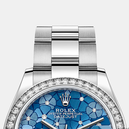 Datejust 31mm, Oystersteel and 18k White Gold with Diamonds, Ref# 278384rbr-0039