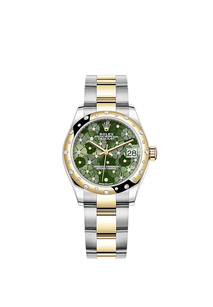 Datejust 31mm, Oystersteel and 18k Yellow Gold with Diamonds, Ref# 278343rbr-0031