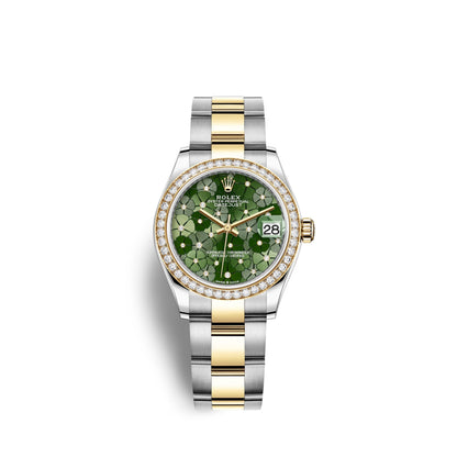 Datejust 31mm, Oystersteel and 18k Yellow Gold with Diamonds, Ref# 278383rbr-0031