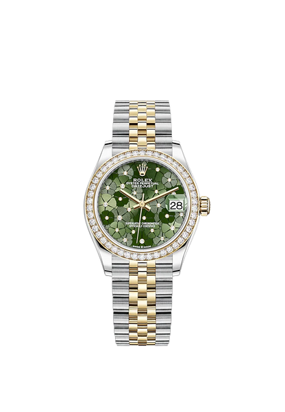Datejust 31mm, Oystersteel and 18k Yellow Gold with Diamonds, Ref# 278383rbr-0032