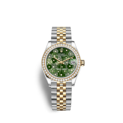 Datejust 31mm, Oystersteel and 18k Yellow Gold with Diamonds, Ref# 278383rbr-0032