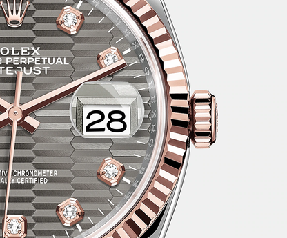 Datejust 36mm, Oystersteel and 18k Everose Gold, Ref# 126231-0041