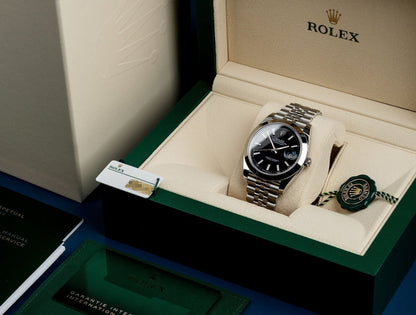 DATEJUST 41 Oyster, 41 mm, Oystersteel and white gold, M126334-0018