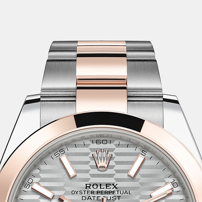 Datejust 41mm, Oystersteel and 18k Everose Gold, Ref# 126301-0017