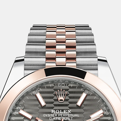 Datejust 41mm, Oystersteel and 18k Everose Gold, Ref# 126301-0020