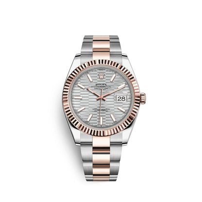 Datejust 41mm, Oystersteel and 18k Everose Gold, Ref# 126331-0017