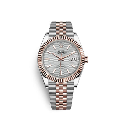 Datejust 41mm, Oystersteel and 18k Everose Gold, Ref# 126331-0018