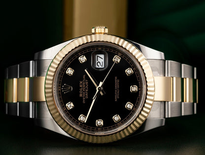 Datejust M126333-0005 Oyster, 41 mm, Oystersteel and yellow gold