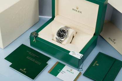 Datejust M126334-0006 Oyster, 41 mm, Oystersteel and white gold