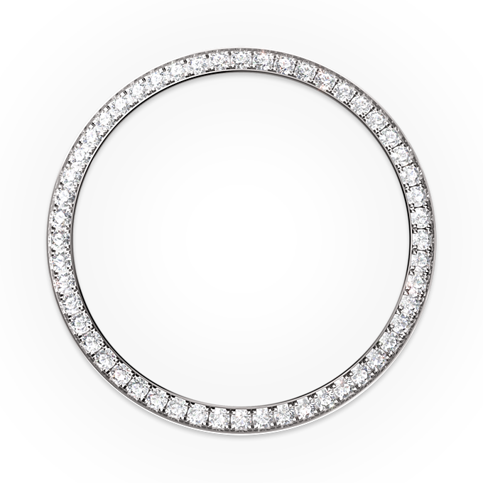 Day-Date 36, 18k White Gold with Diamond-set, 36mm, Ref# 128349rbr-0031