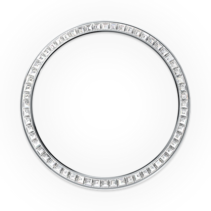 Day-Date 36, Platinum with Diamond-set, 36mm, Ref# 128396tbr-0016