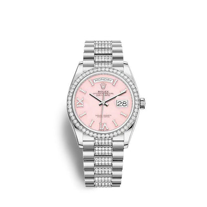 Day-Date 36 White gold Ref# 128349RBR-0017