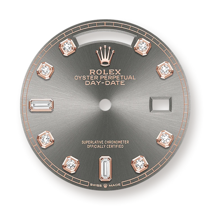 Day-Date 36mm, 18k Everose Gold, Ref# 128345rbr-0052