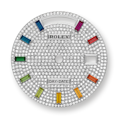 Day-Date, 36mm, Platinum and Diamonds, Ref# 128396tbr-0006