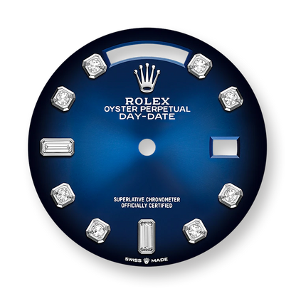 Day-Date, 36mm, Platinum and Diamonds, Ref# 128396tbr-0008