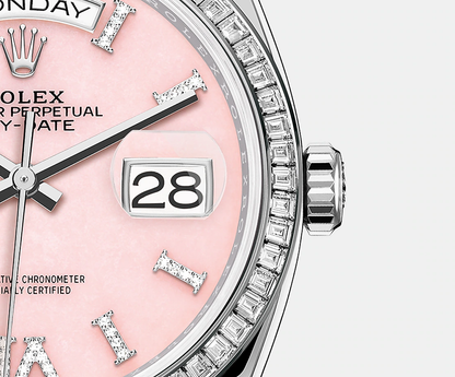 Day-Date, 36mm, Platinum and Diamonds, Ref# 128396tbr-0009