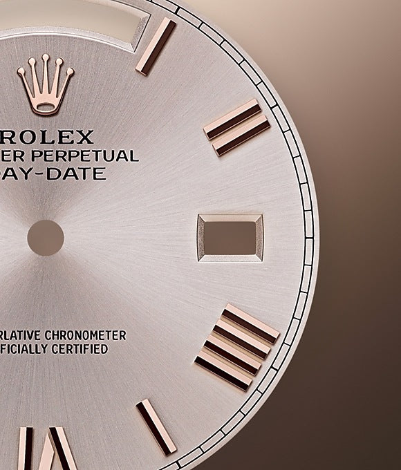 Day-Date 40 Everose gold Ref# 228235-0001