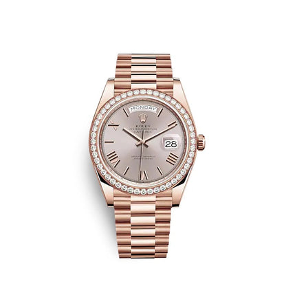 Day-Date 40 Everose gold Ref# 228345RBR-0008
