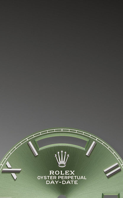Day-Date 40 Platinum Ref# 228206-0027